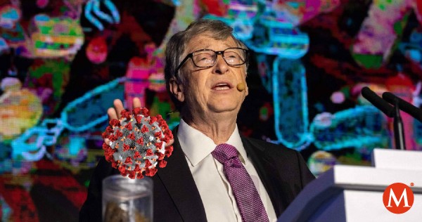 Milenio's tweet photo. ¡No es broma! Tribunal de Perú tacha a Bill Gates de criminal y lo acusa de crear #Covid19 https://t.co/V0IysZulnE https://t.co/EECC9FxWOh