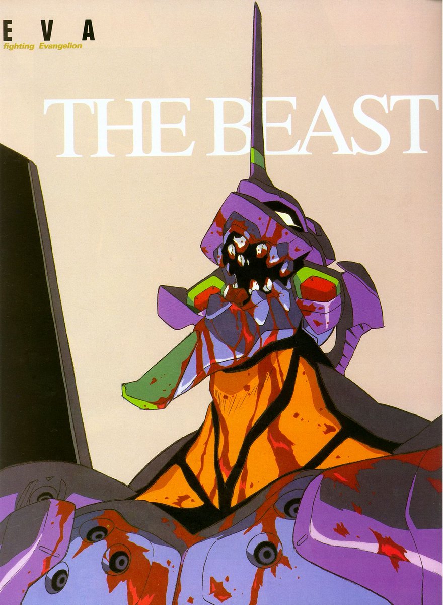Gonna make this a long thread for Offical Evangelion art I really like