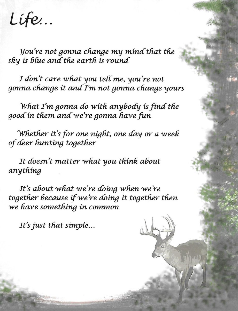 Social Distancing in my MAGA Blind 🎯🌳🦌🦃🐿🌲 tweet media