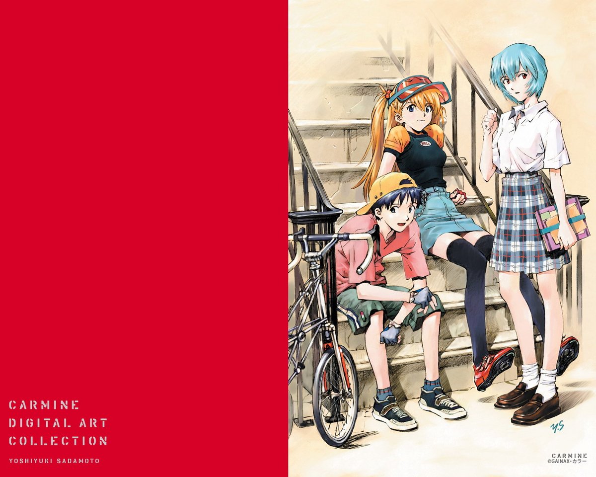 Gonna make this a long thread for Offical Evangelion art I really like