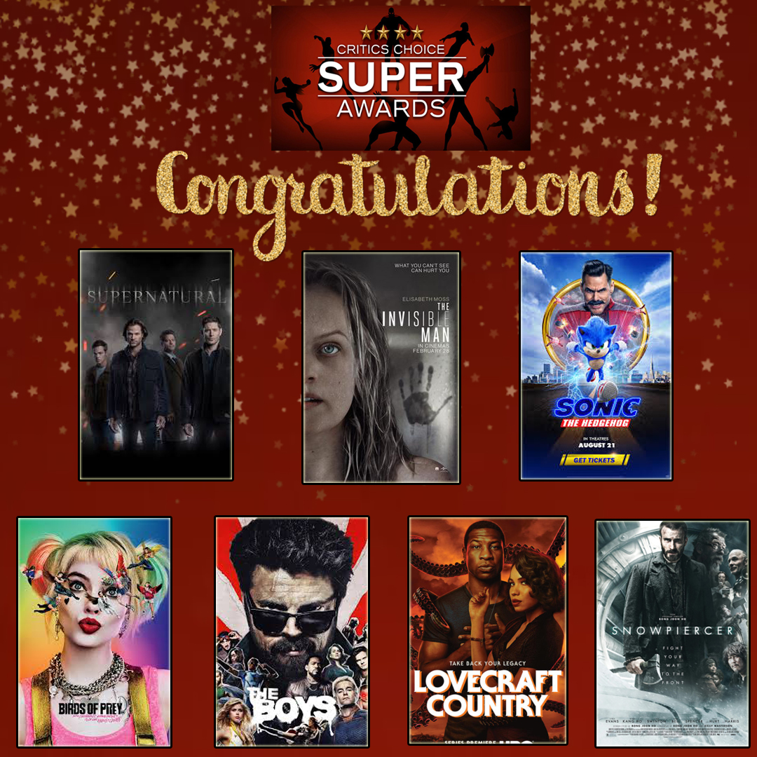 Congratulations to all this year's winners of the Critic Choice Super Awards. We are so thrilled to have been part of so many of the honoured TV shows and movies, not to mention all those that were also nominated! Well done to all!!!
#CriticsChoice #SuperAwards #VFX