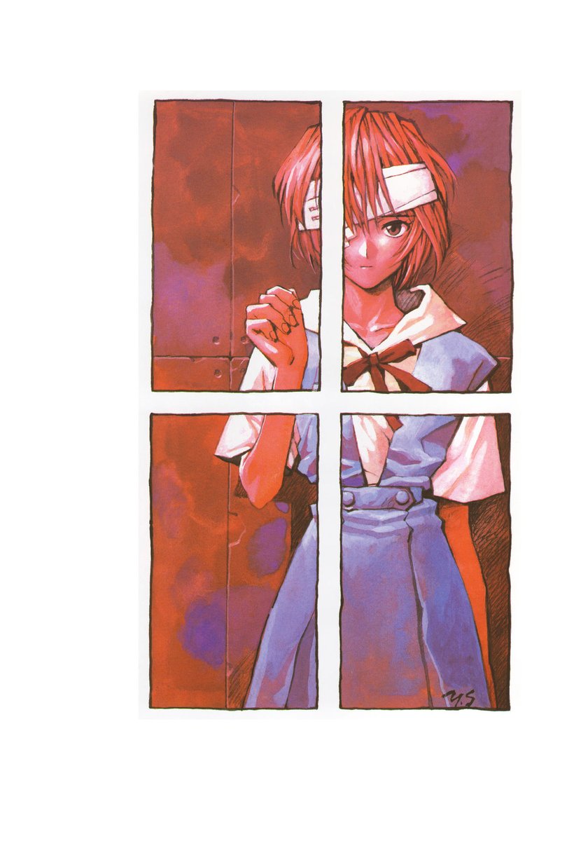 Gonna make this a long thread for Offical Evangelion art I really like