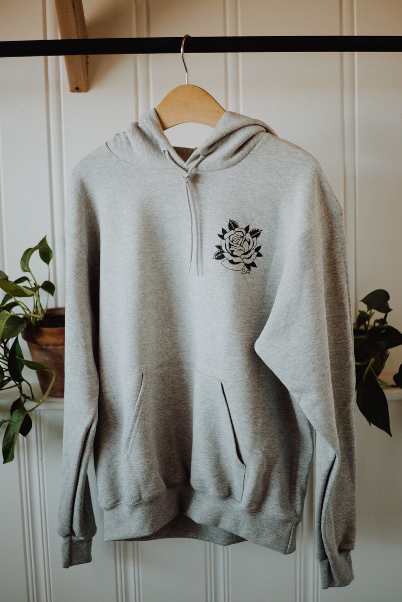 The last of these hoodies are available. Screen printed locally on nice champion hoodies. I won’t be making this design again &amp; there’s a only a few left, get on it shawnallenart.bigcartel.com