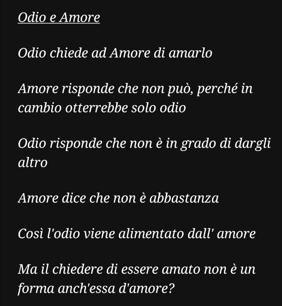 LrsSimona's tweet photo. #odio #amore #love https://t.co/uinbIftj1f