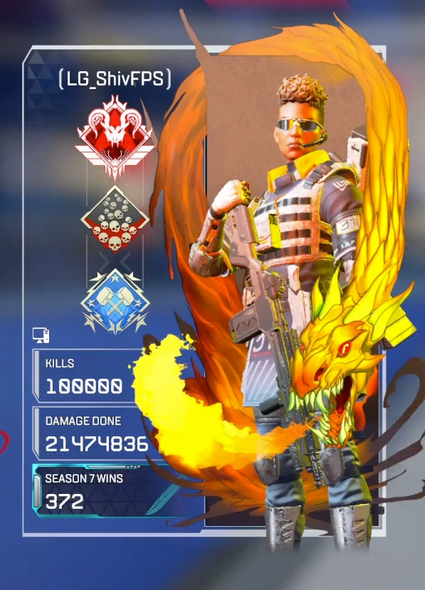 Apextracker Huge Congratulations To Shivfps On Hitting 100 000 Kills With Bangalore You Ve Entered An Extremely Exclusive Club Today Thank You For The Countless Entertaining Streams Especially Over Lockdown Twitch T Co Dkdlkifhdm Apextracker Huge Congratulations To Shivfps On Hitting 100 000 Kills With Bangalore You Ve Entered An Extremely Exclusive Club Today Thank You For The Countless Entertaining Streams Especially Over Lockdown Twitch T Co Dkdlkifhdm
