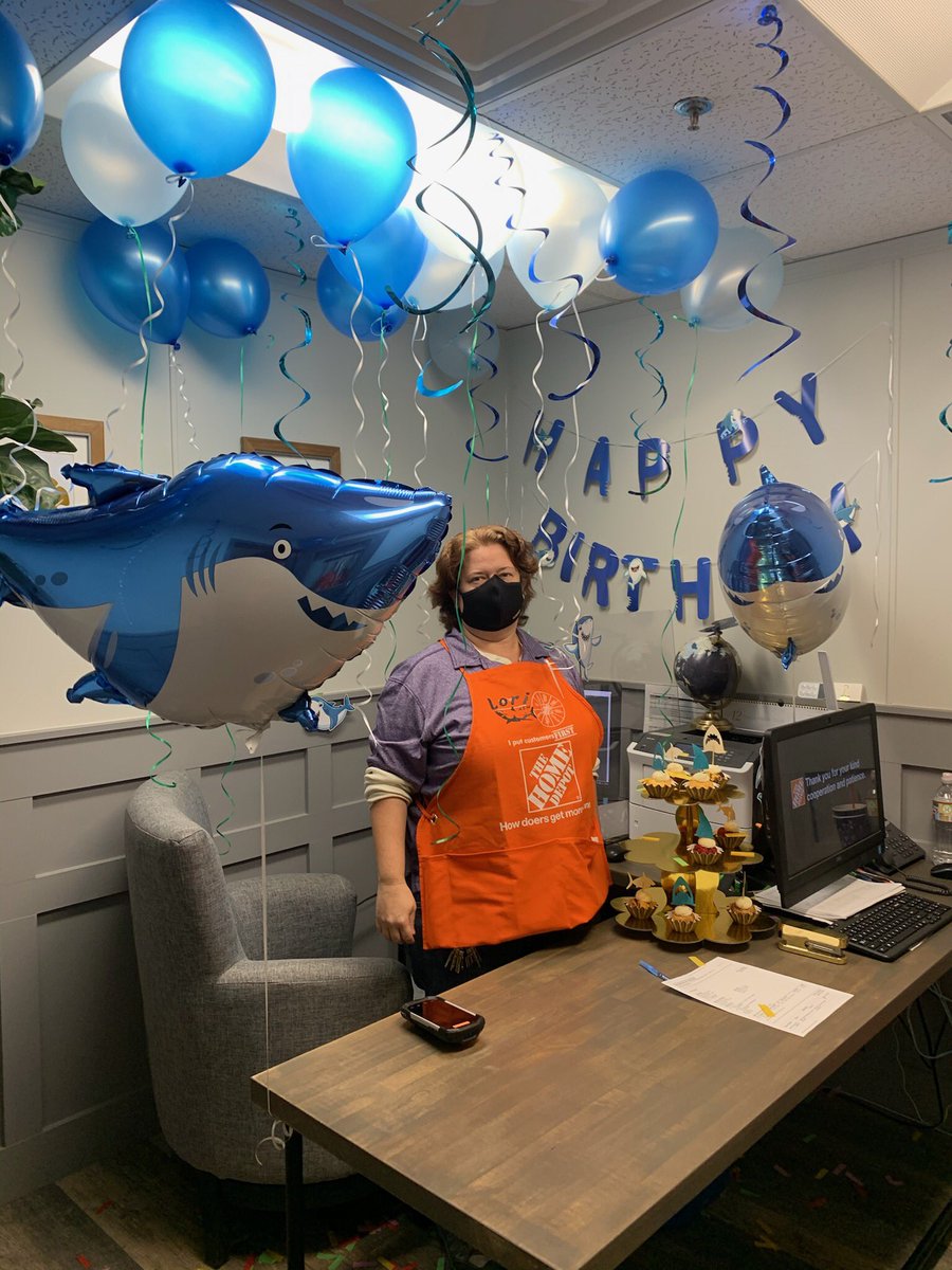 Happy birthday to our awesome OPS ASM @opsasm47 wishing you the best on your special day! Thank you for being the shark that you are! Baby shark turning 22 today! <a href="/LJMusial/">Laura Musial</a> <a href="/Marcos_THD/">Marcos Mendez</a> @bsb823 <a href="/jarredfino/">Jarred Schiaffino</a>