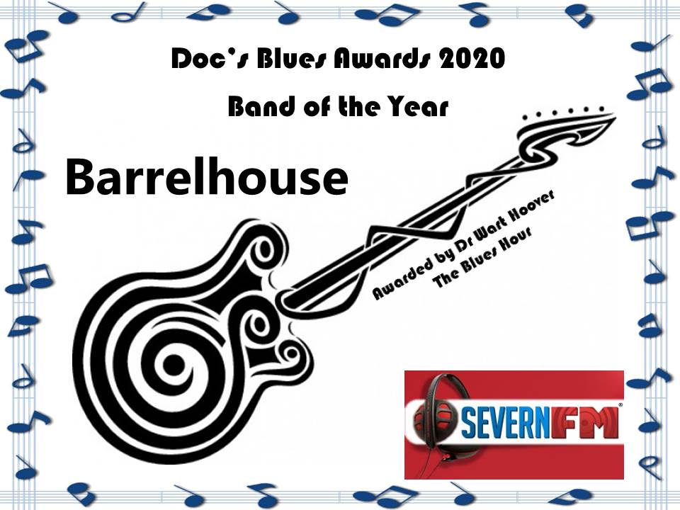 Winner Band of the Year Barrelhouse <a href="/BarrelhouseUK/">Barrelhouse</a> <a href="/BarrelhouseUK/">Barrelhouse</a> #DocsAwards20  <a href="/SevernFM/">Severn FM</a>