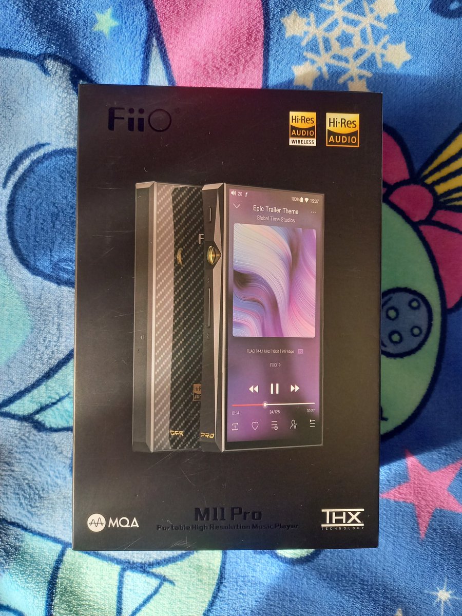 BearAya70's tweet photo. Fiio M11 PROよろしくおねがいします🎵
#fiio #M11Pro #DAP https://t.co/GGe4kaHylq