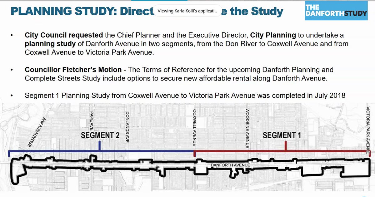 The next segment is looking specifically at the area within the Toronto Danforth riding.