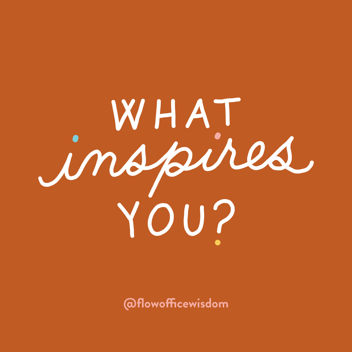 FlowWisdom's tweet photo. What inspires you? ✨ We want to know what or who gets you motivated. Whether it's an inspirational quote, person, or awesome business — Comment it below!  #MotivationMonday https://t.co/iU2sANdG1L