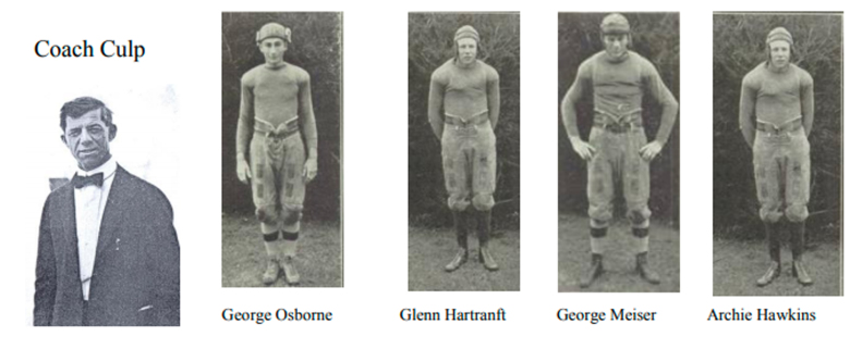 SteveFryer's tweet photo. In high school sports, the Spanish Flu pandemic of 100 years ago was like COVID-19 pandemic: games, seasons cancelled; the CIF SoCal championship football game was played in March (won by these Fullerton HS guys); and arguments about the wearing of masks - https://t.co/tgNBwMTUii https://t.co/lW6r0lFi4s