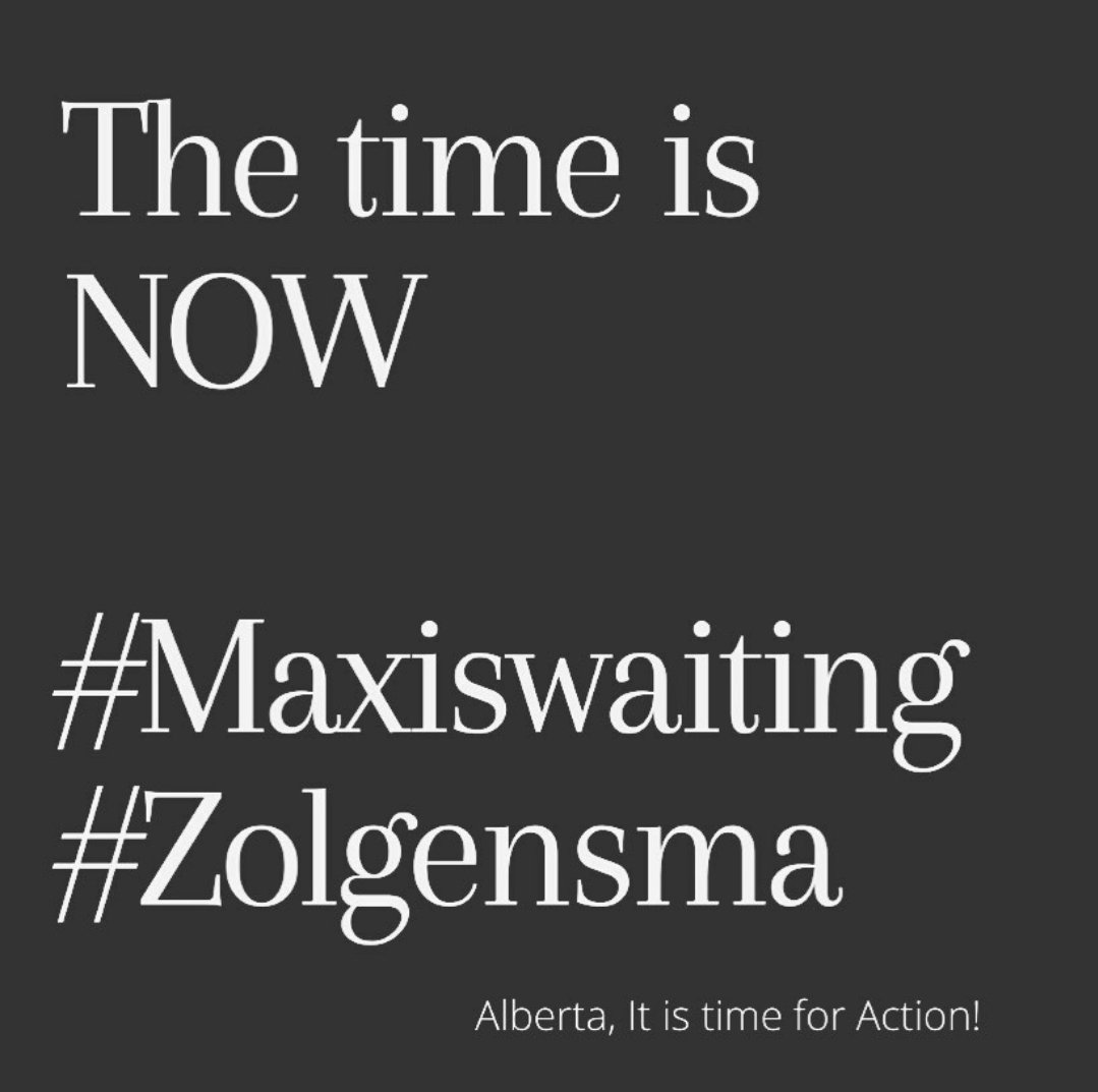 Sheland11's tweet photo. @shandro @jkenney @DShepYEG @ThomasDangAB @YourAlberta @CMOH_Alberta @dtloewen @ArnoldViersen @CureSMA 
#Alberta #abpoli #ableg #canpoli #MaxisWaiting #Zolgensma https://t.co/V8pT97kGVl