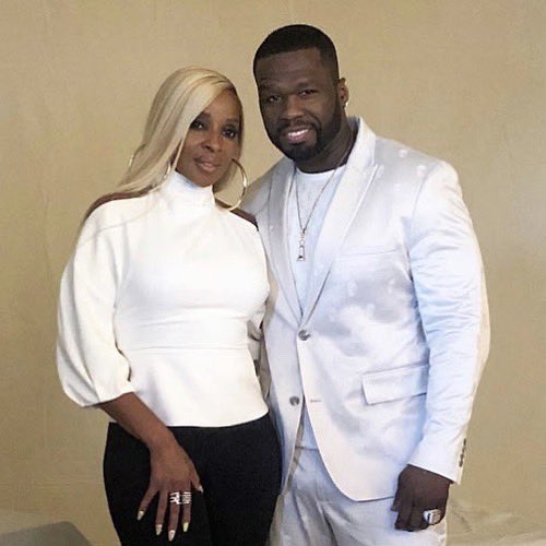 50cent's tweet photo. Happy Birthday MJB wishing you many more God bless. #bransoncognac #lecheminduroi https://t.co/hxMw6RMsam