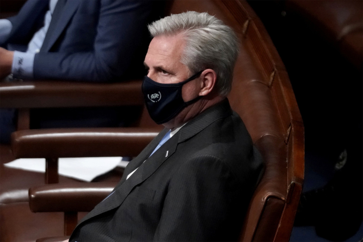 Kevin McCarthy Some House Republicans favor censure of Trump over Capitol riot