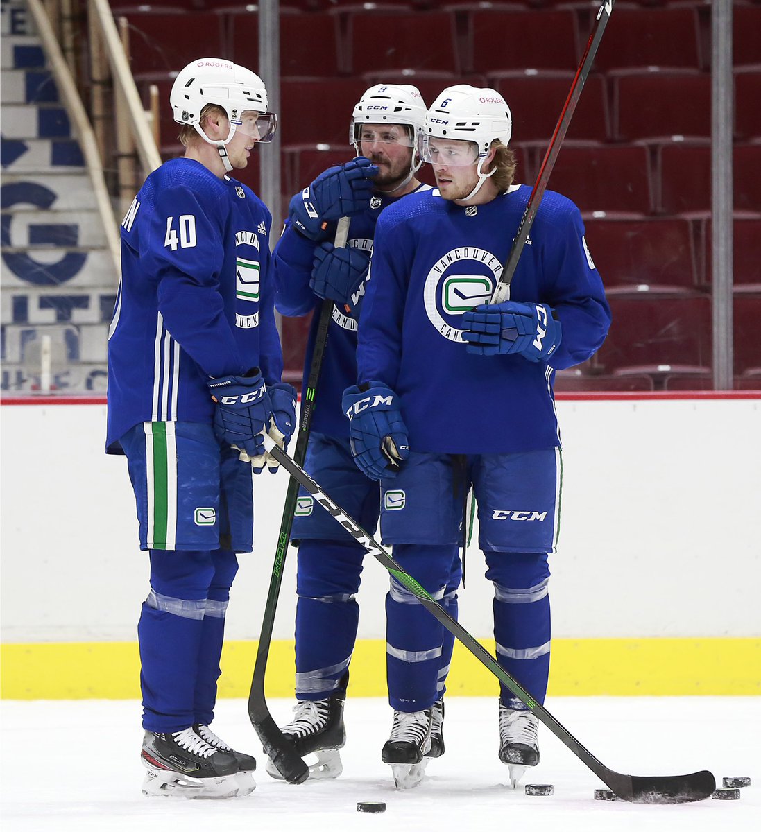 Canucks's tweet photo. ✌️ more sleeps. Who’s excited???

#CanucksCamp | @TD_Canada https://t.co/fdtAoujljh