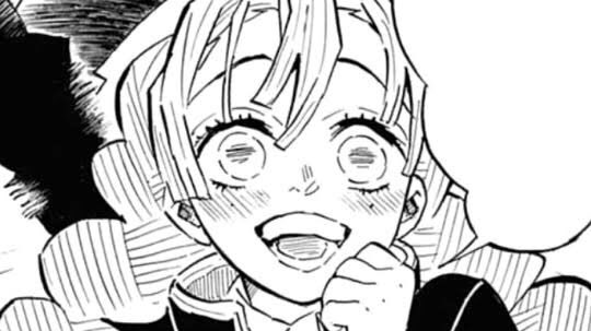 ghostinchoir's tweet photo. sorriso da mitsuri. é isso, este é o tweet. https://t.co/fFJvtUGRgc