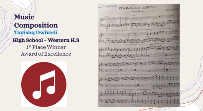 WHSPios's tweet photo. Congratulations to Hyley Kelly (Dance Choreography) &amp; Tanishq Dwivedi (Music Composition) on their 1st Place recognition in PTSA Reflections 2020 Contest! They are 1st place winners for Western PTSA Reflections AND 1st place for the district!
#LikeAPio #watchWestern #UnlimitedYou https://t.co/93joMtX7S6