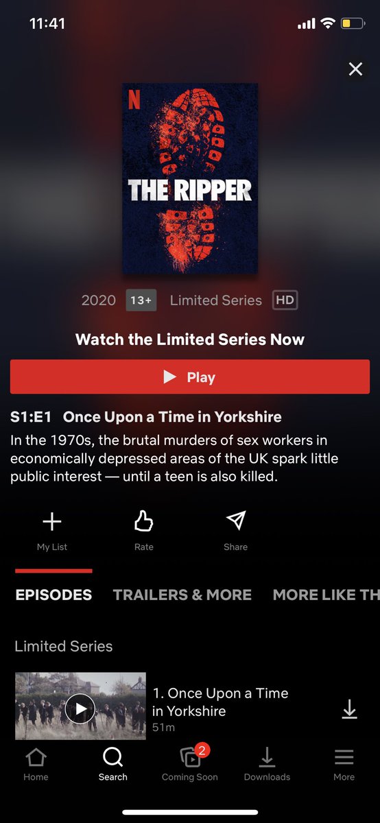 i really enjoyed this one!it’s about the Yorkshire Ripper; he is one of the most prolific serial killers in british history.