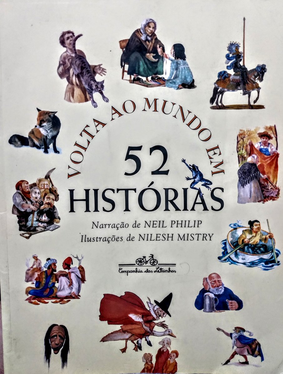 EastBlueOp's tweet photo. O Livro se chama "Volta ao mundo em 52 Histórias"
No qual tem 52 Histórias de todo o mundo, incluído contos de fadas clássico, como "Príncipe Sapo", "Bela e a Fera" e outros. https://t.co/cSgu90FNGM