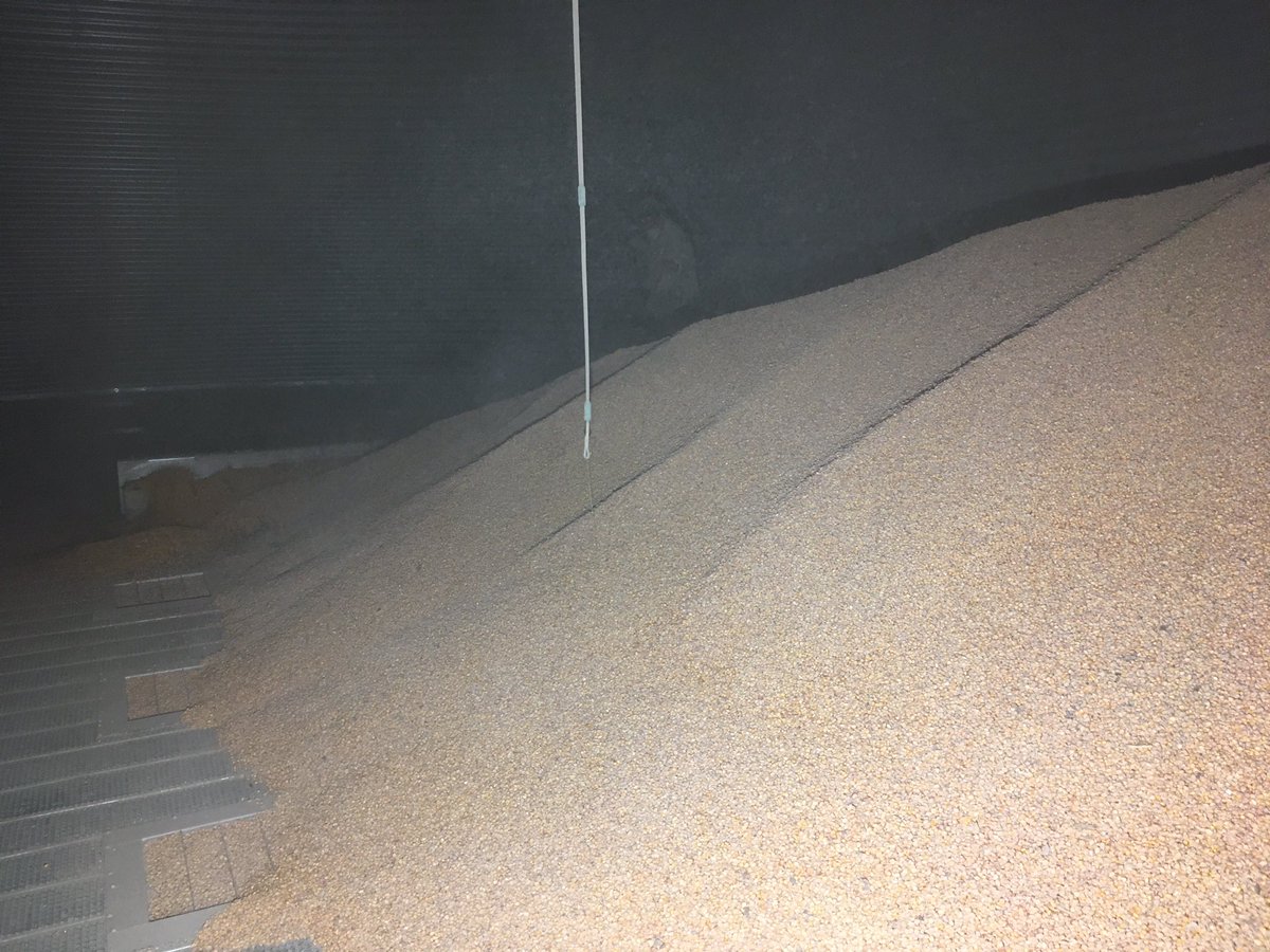 Engineer_Farmer's tweet photo. Getting close on the next one #sweepTime #grainbins #corn https://t.co/WTcNMvesLO
