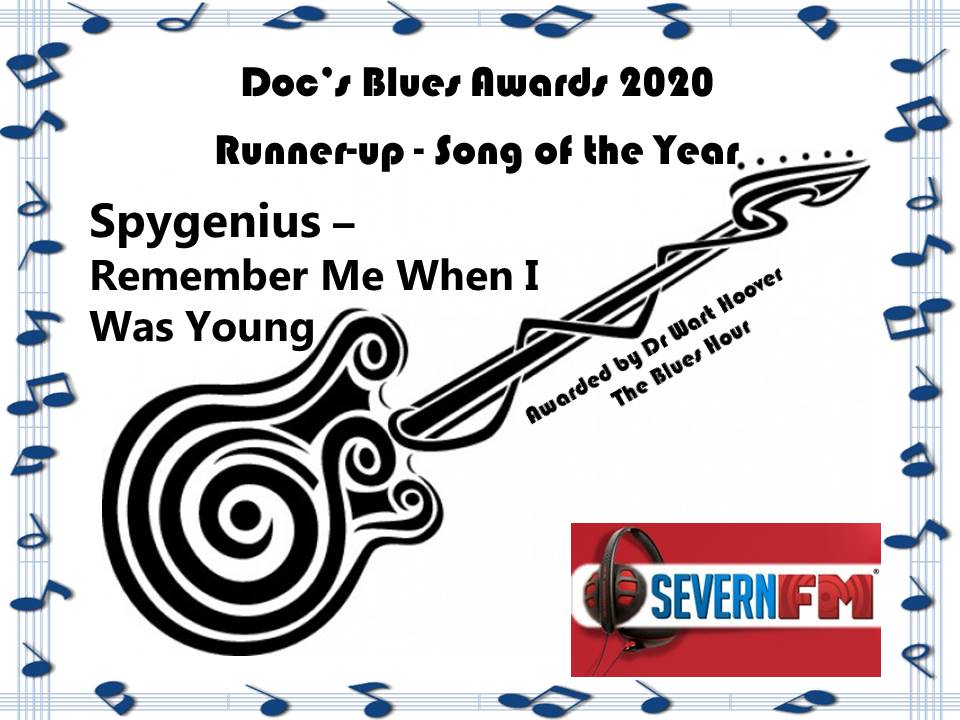 Runner-up Song of the Year Spygenius - remember me when i was good @spygeniusband <a href="/Spygenius/">Spygenius</a>  #DocsAwards20  <a href="/SevernFM/">Severn FM</a>
