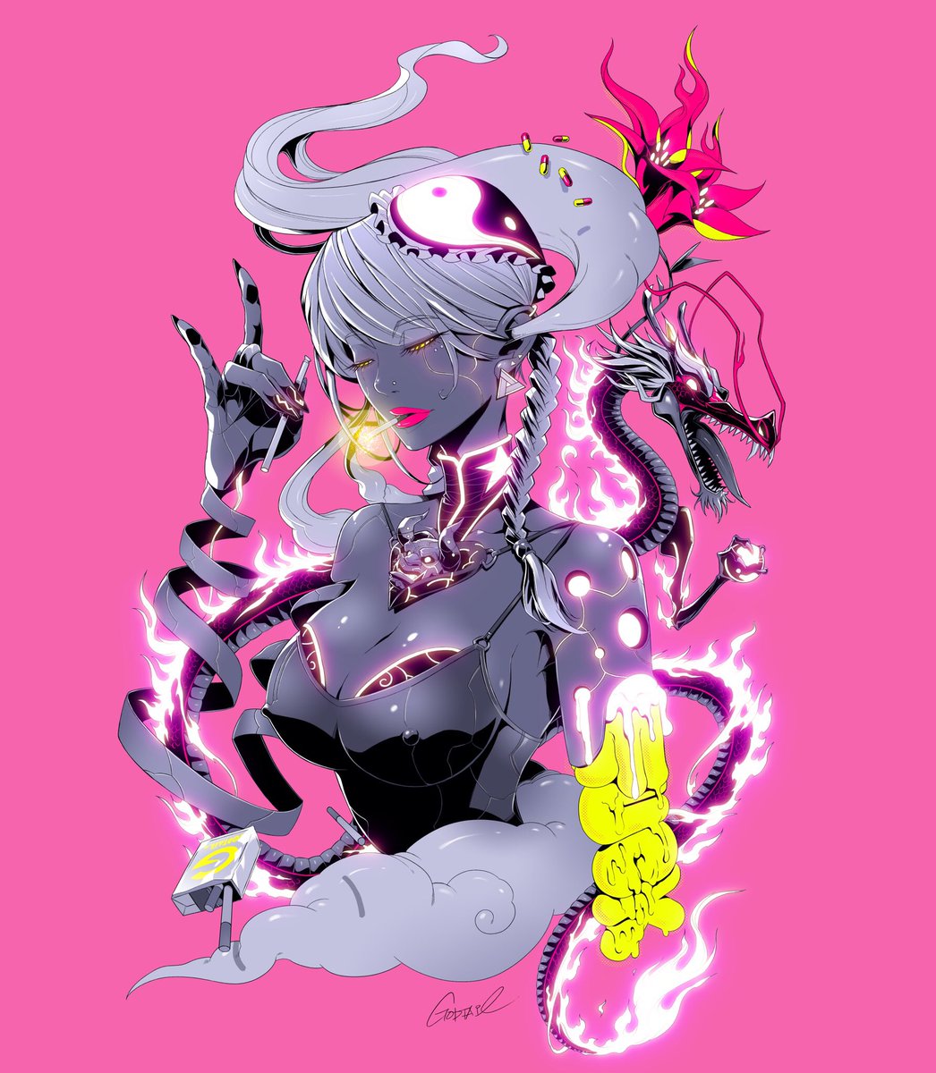 「#イラストレーションの日2021
#イラストレーションの日
#イラストの日 」|GODTAIL｜個展/ 神戸三宮 8月末までのイラスト