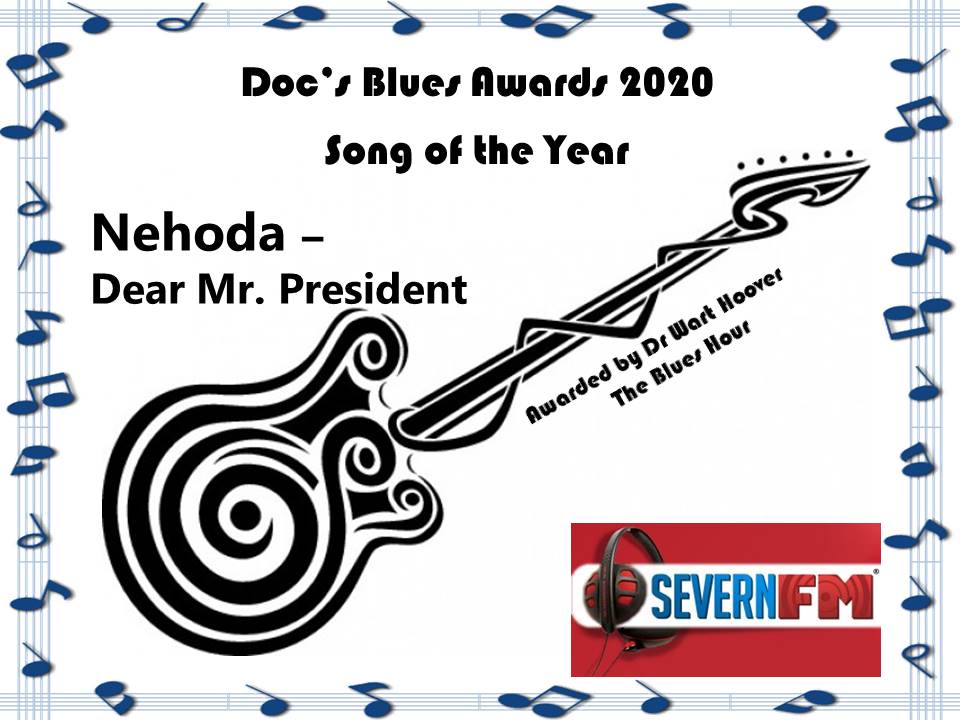 Winner Song of the Year Nehoda - dear mr president @ThebandNehoda <a href="/skyscrape08/">Nehoda</a>  #DocsAwards20  <a href="/SevernFM/">Severn FM</a>