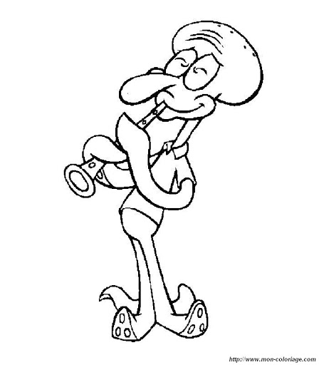 my collection of this single squidward illustration (a thread)