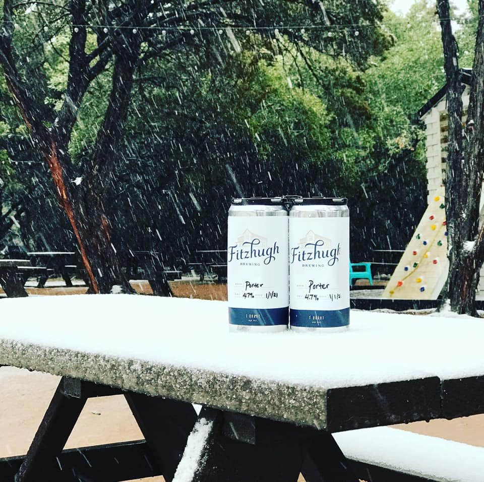 DWTFestival's tweet photo. We're loving all of the snow photos from the wineries, breweries, and distilleries in the Dripping Springs area! While it wasn't a great day to go visit the watering holes, the snow created the perfect excuse to enjoy some local spirits from home. #DSTX https://t.co/6J0hcqLuFT