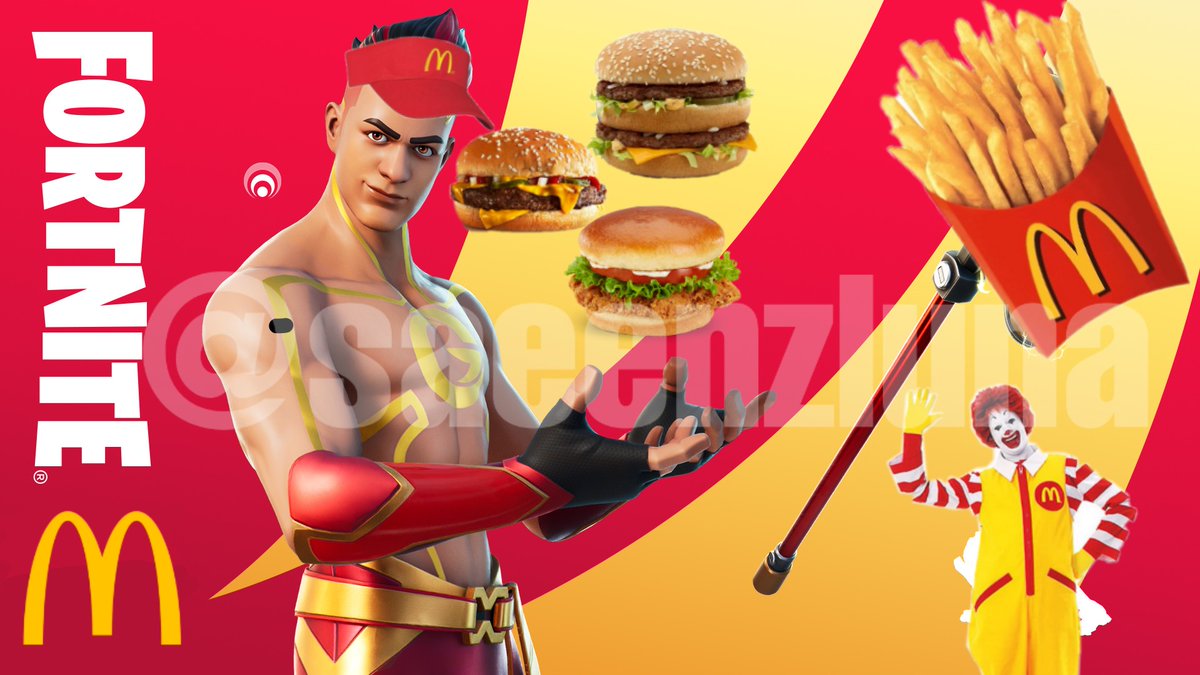 Luna_sty_'s tweet photo. Increíble la colaboración Fornite x Thegrefg x McDonald's 
#thegref #thegrefgskin #Fortnite #twitch https://t.co/YOQuIgmvYw