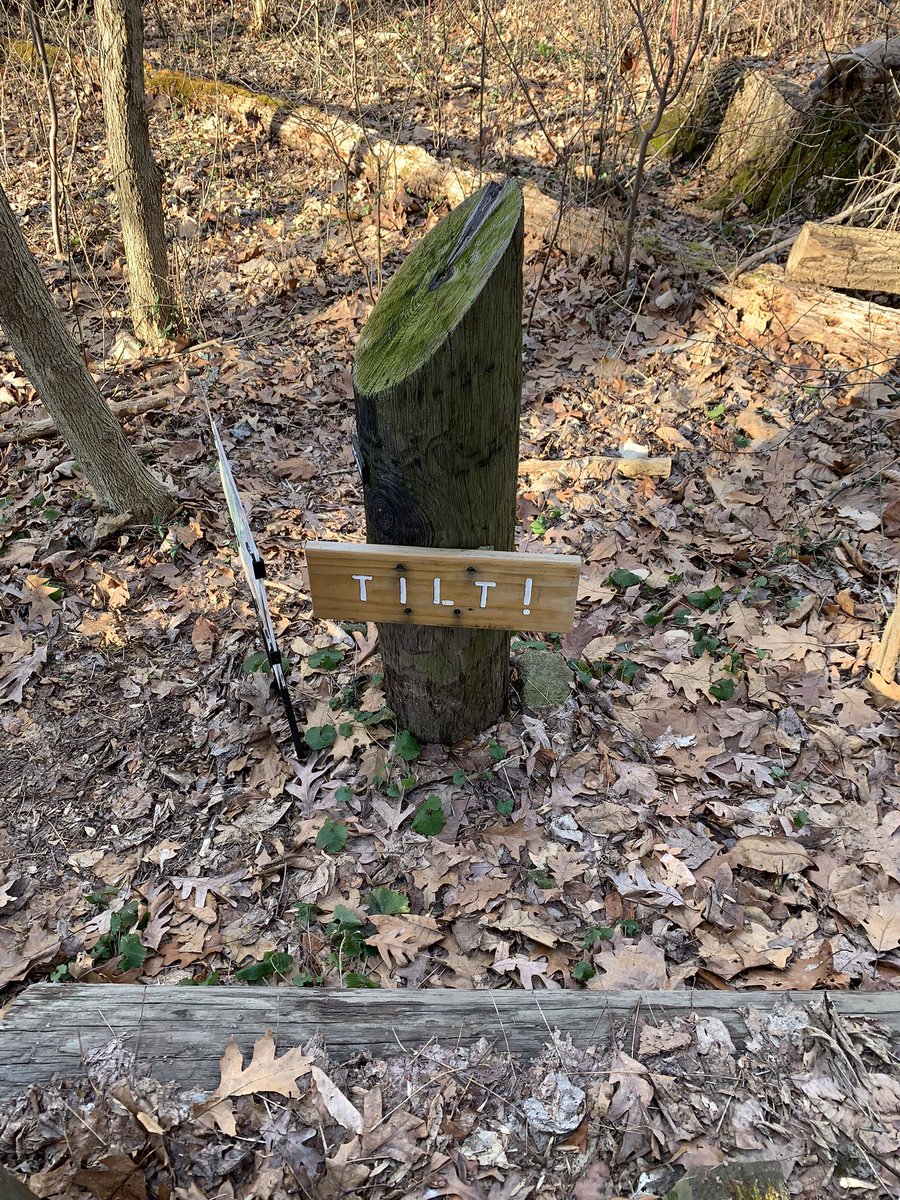 mystre_T's tweet photo. @LizotteDiscGolf hole #30 at Tyler State Park, Newtown Pa.  Hard dogleg right.  Sounds like perfect forehand throw for your Tilt. https://t.co/bOdqpfcu7N