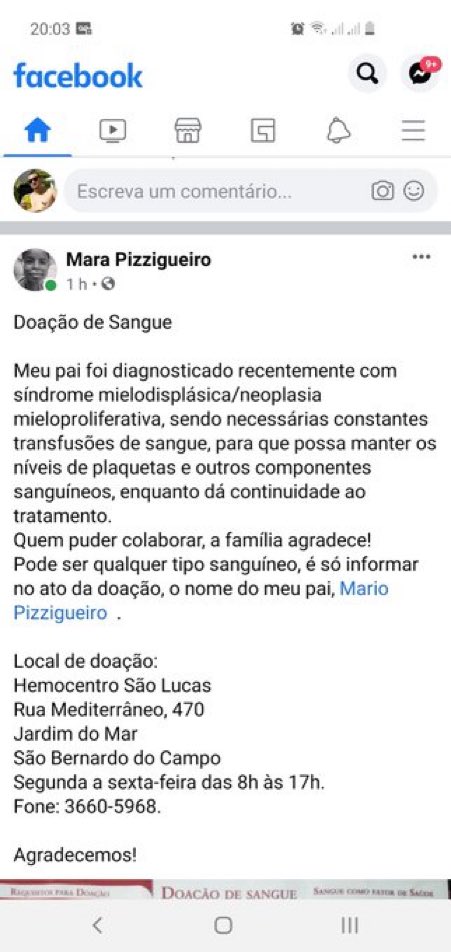 Aí rapaziada do ABC que puder fazer doação de sangue  🩸  quem não pode manda aquele rt para ajudar. Vlw