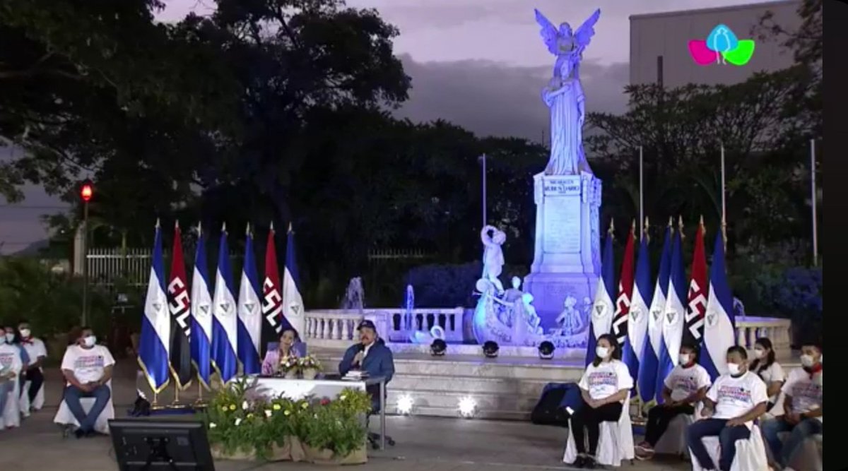 KarlaTorrez88's tweet photo. Mensaje del Presidente Daniel Ortega y la Compañera Rosario Murillo  a las familias. #nicaragüense. 

#2021EsperanzasVictoriosas https://t.co/8NPtVJvQwI