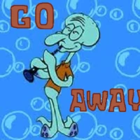 my collection of this single squidward illustration (a thread)