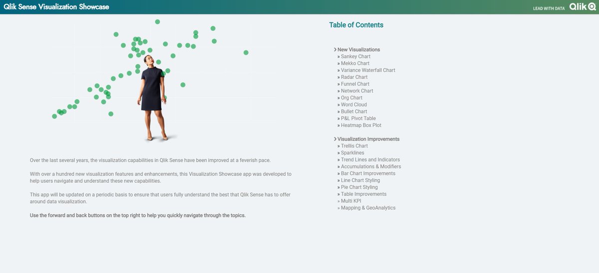 Take the #dataviz to the next level with different chart types and cool stying improvements. Have a look at #QlikSense visualization showcase: oal.lu/m7Czu