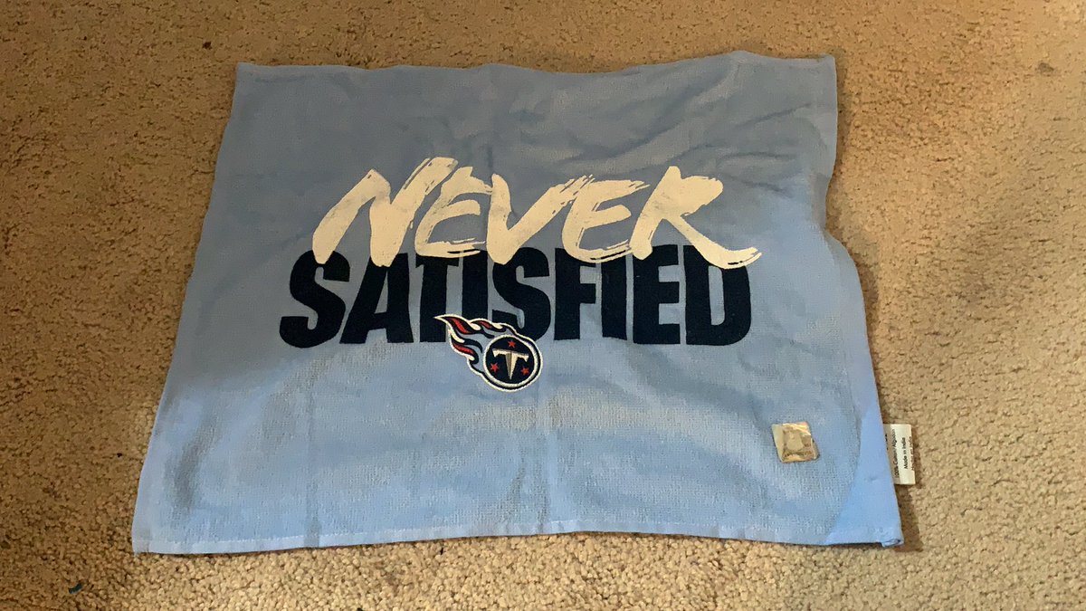 TheRealPres10's tweet photo. 🚨🚨#TITANS GIVEAWAY🚨🚨

Giving away this officially licensed Steve McNair size XL jersey, 2 #neversatisfied towels &amp; 1 souvenir cup from this season.

Retweet for a chance to win. Winner must be following &amp; will be drawn Thursday evening. 

Good luck and, as always, Titan Up https://t.co/X9oDWEPC3t
