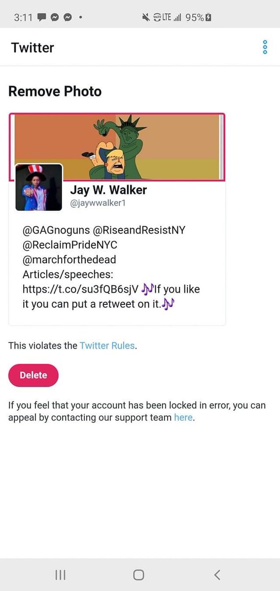 JMavronas's tweet photo. There is nothing offensive about the illustration. NOTHING.
@twittersafety
@twittersupport 
@jaywwalker1 
#FreeJayWWalker https://t.co/c94Dl7RQ0k
