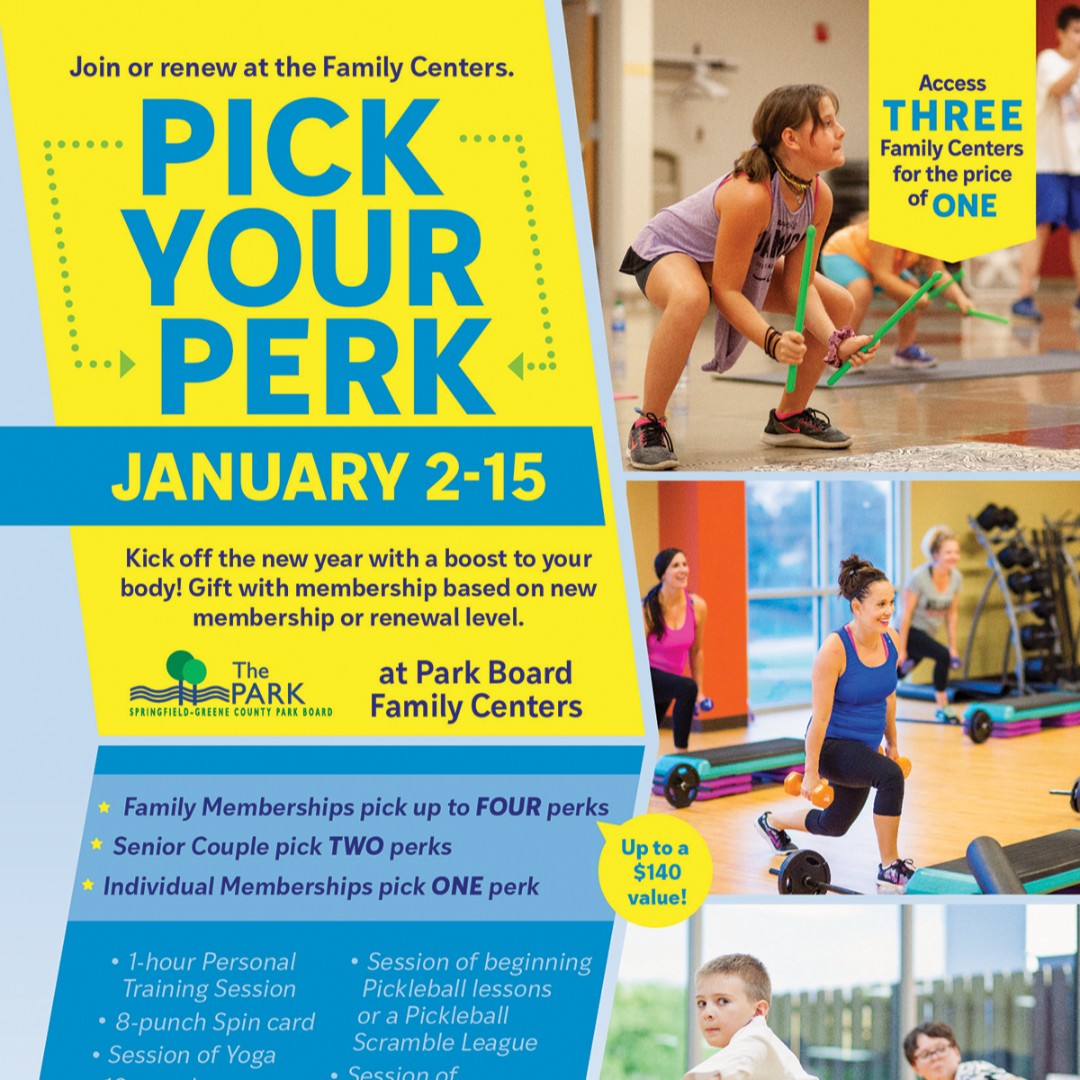 springfieldkids's tweet photo. RT @springfieldkids: You have until Friday, Jan. 15, to take advantage of the @TheParkBoard Pick Your Perk program. More deets here: https://t.co/HHDAhokICk
See their ad and the cover of the January issue of Kids Directory.

#PickYourPerk https://t.co/WUhcGOGY5P