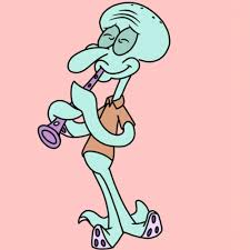 my collection of this single squidward illustration (a thread)