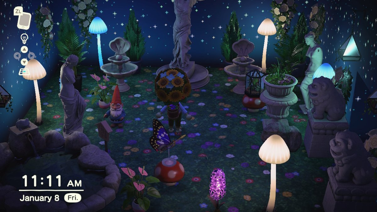 CrossingStevie's tweet photo. some pretty bits from my new fairycore forest section #acnhinspo #acnhpath #acpath #acnhfairy #AnimalCrossing #ACNH #NintendoSwitch https://t.co/t8ngDeRplp
