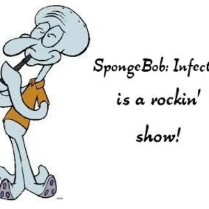 my collection of this single squidward illustration (a thread)