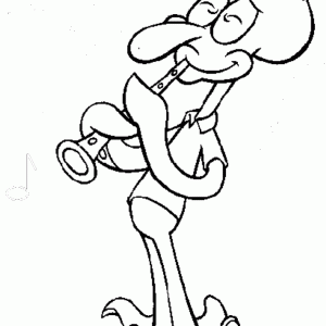 my collection of this single squidward illustration (a thread)