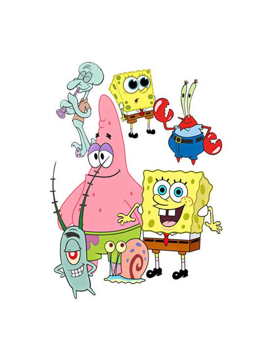 my collection of this single squidward illustration (a thread)