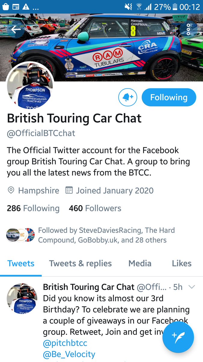Follow the newer account for British Touring Car Chat.
Click the link and give us a follow:
x.com/OfficialBTCcha…

*this account will be deactivated*