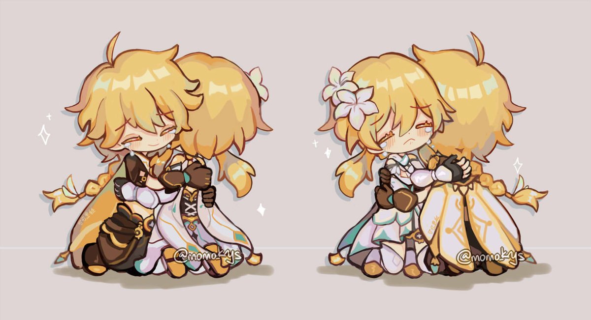 momo_krys's tweet photo. self indulgent twin scribble that I'd like to make for myself as a charm one day....... one day.... #GenshinImpact #原神 https://t.co/fTEVCC7rr2