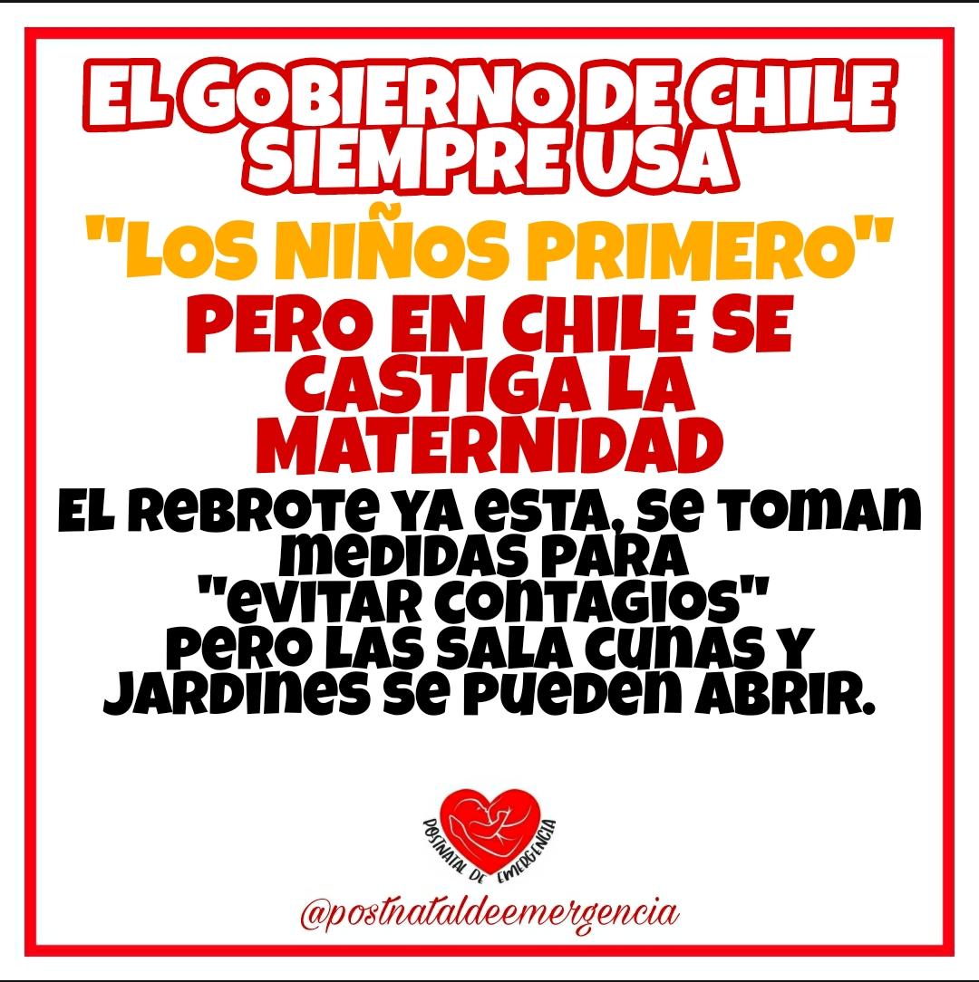 Postnataldeeme1's tweet photo. El plan "paso a paso" se "endurece" dijo el @ministeriosalud... Sin embargo están mandando a los bebés al matadero o a las mamás a la cesantía 😡
Suena fuerte? LO ES!
#90diasnosonsuficientes #LaPrimeraInfanciaImporta #PostnatalDeEmergencia https://t.co/K2bifarJOJ