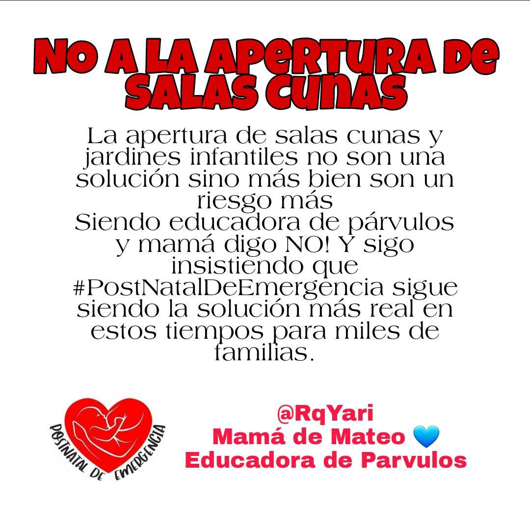 Postnataldeeme1's tweet photo. El plan "paso a paso" se "endurece" dijo el @ministeriosalud... Sin embargo están mandando a los bebés al matadero o a las mamás a la cesantía 😡
Suena fuerte? LO ES!
#90diasnosonsuficientes #LaPrimeraInfanciaImporta #PostnatalDeEmergencia https://t.co/K2bifarJOJ