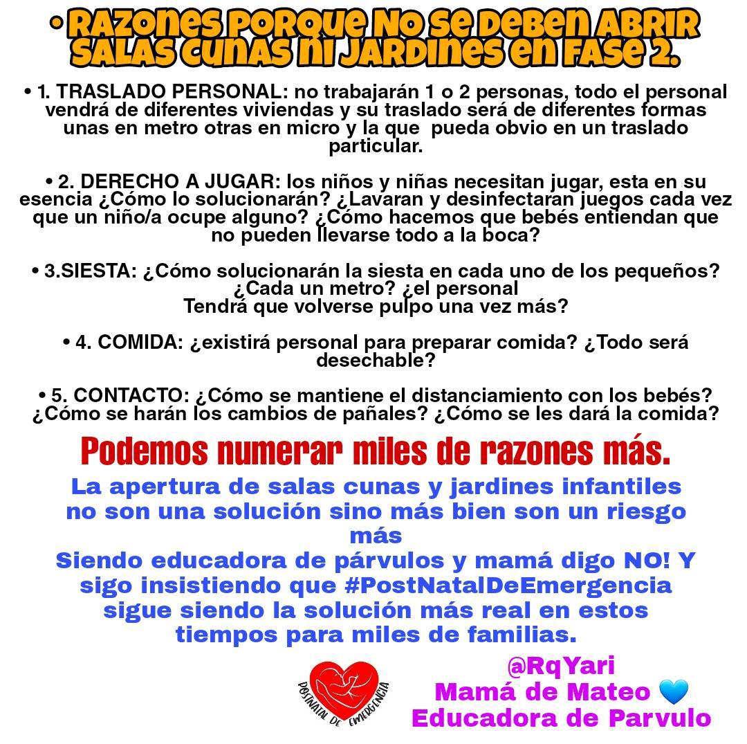 Postnataldeeme1's tweet photo. El plan "paso a paso" se "endurece" dijo el @ministeriosalud... Sin embargo están mandando a los bebés al matadero o a las mamás a la cesantía 😡
Suena fuerte? LO ES!
#90diasnosonsuficientes #LaPrimeraInfanciaImporta #PostnatalDeEmergencia https://t.co/K2bifarJOJ