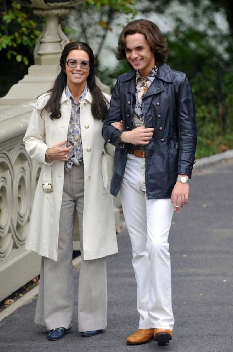 2/3 - “Cinema Verite”, the story of the Loud family. The wonderful and brilliant Diane Lane played Patty and she and I, along with the entire cast, had the pleasure of meeting Pat almost exactly 10 years ago at the film’s premiere.