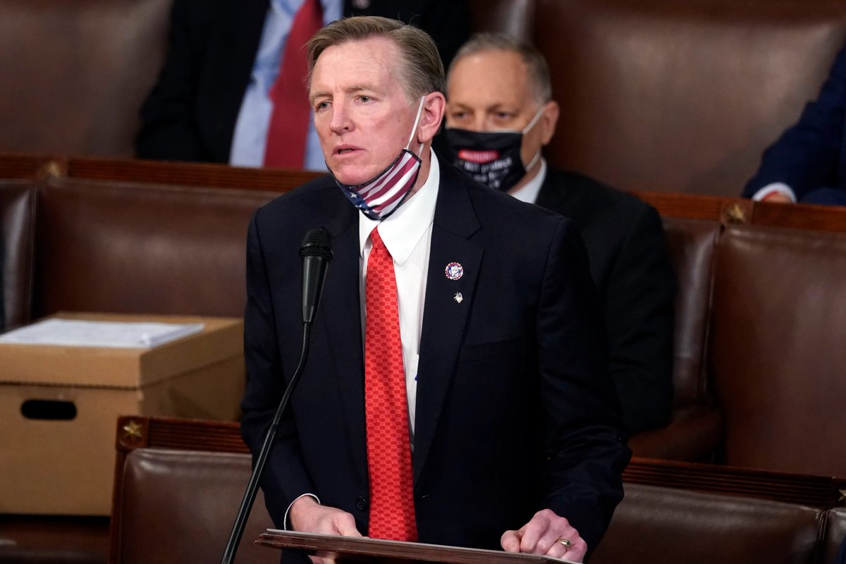 There are many players who participated and supported what occurred on January 6th at the US State Capitol but the two main players in this thread are:1) Ali Alexander (formerly Ali Akbar) 2) Rep Paul Gosar (R-AZ)